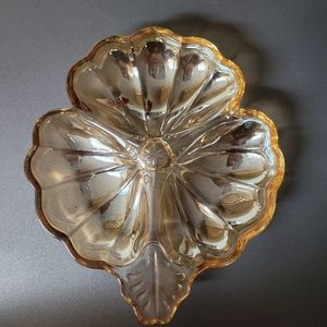 Glass candy dish